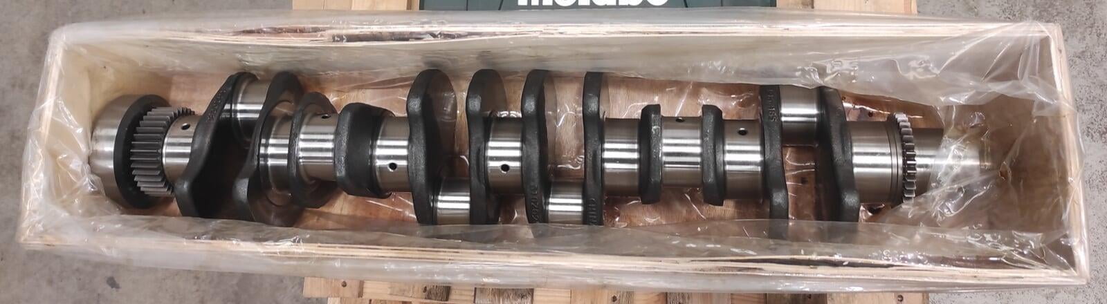 Crankshaft Komatsu SA6D107 Cummins QSB6.7